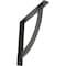 Ekena Millwork Bulwark Steel Bracket, Antiqued Pewter 2"W x 16"D x 16"H BKTM02X16X16BUAPW - alternate 1